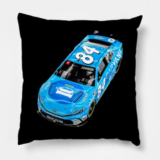 Jimmie Johnson Charcoal Carvana Pillow