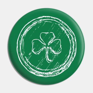 St Patricks Day Ginger Irish Pride I Love Gingers Redhead Pin