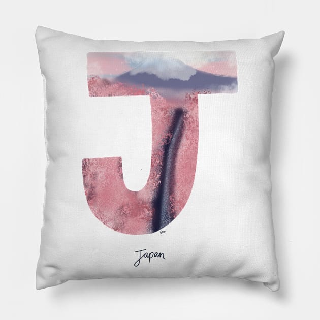 Bucket list destination - Japan Pillow by gabbadelgado