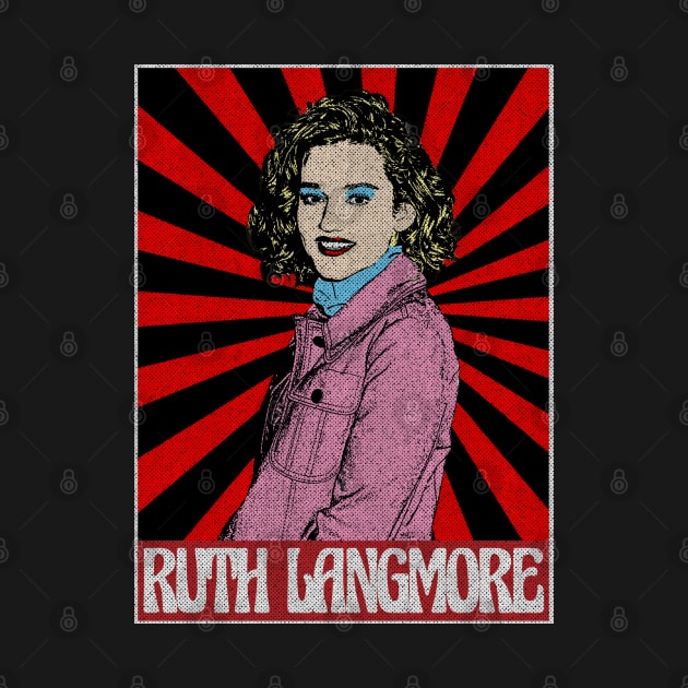 Vintage Ruth Langmore Pop Art by Motor Lipat