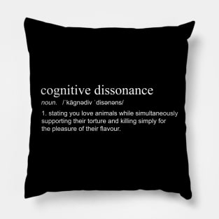 Cognitive Dissonance Pillow