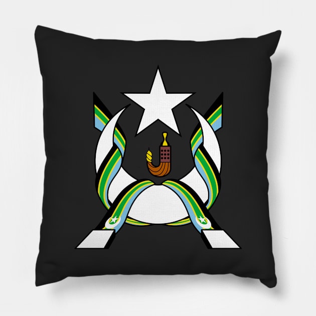 Coat of Arms of the Federation of South Arabia Pillow by Flags of the World