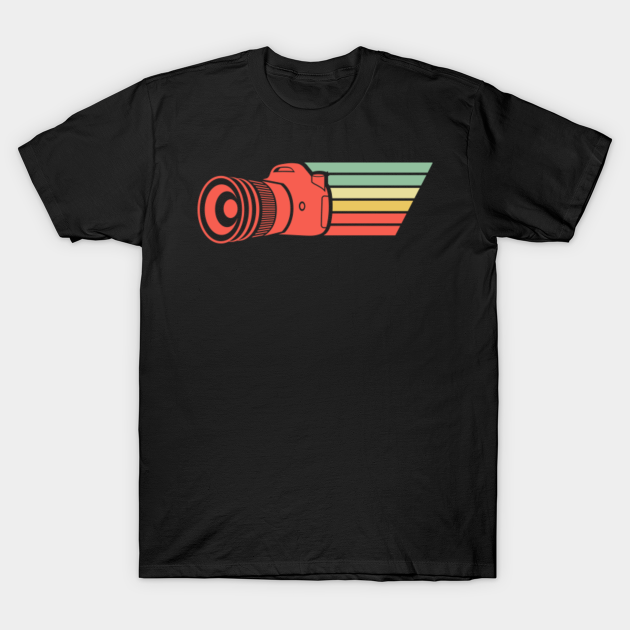 Retro Photography Day Gift | Camera Photographer - Photography - T-Shirt