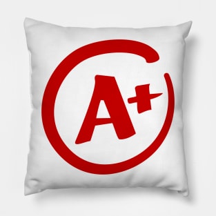 A Plus Exam Grade Pillow