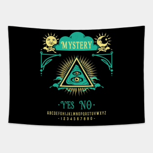 mysterious Ouija board Tapestry