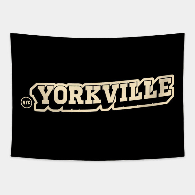 Yorkville Vibes NYC -  Urban Edge Apparel for Manhattan's Trendsetting Scene Tapestry by Boogosh