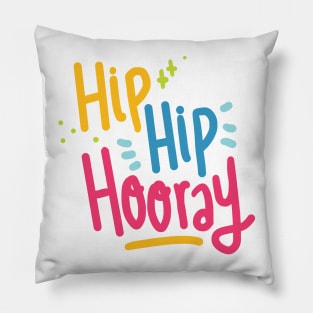 Hip Hip Hooray Pillow