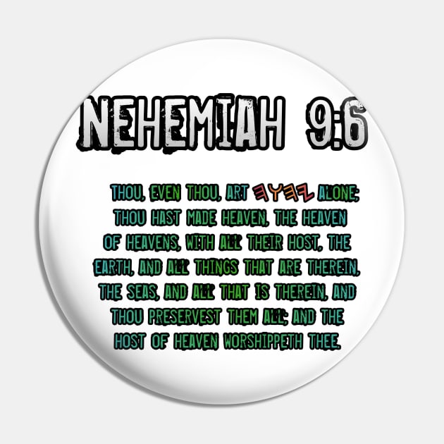 Nehemiah 9:6 Pin by Yachaad Yasharahla