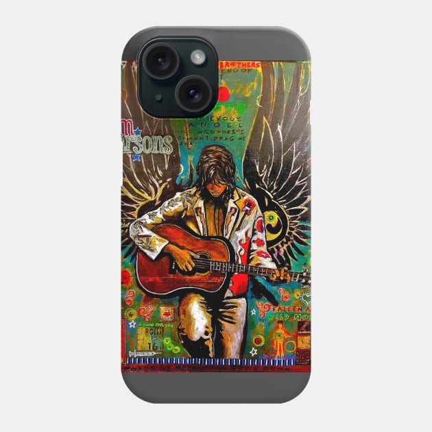 Gram Parsons Phone Case by Raybomusic01