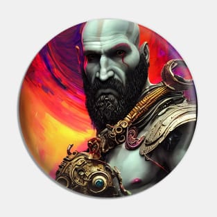 CYBERPUNK STEAMPUK KRATOS GOW Pin