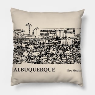 Albuquerque - New Mexico Pillow