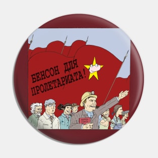 Red Flag Of Benson Pin