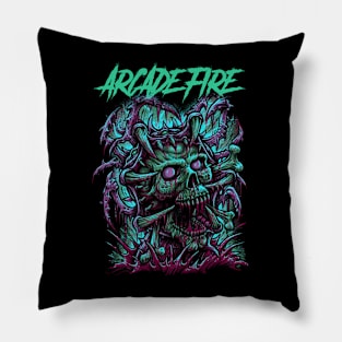 FIRE ARCADE BAND Pillow