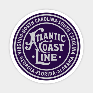 Atlantic Coast Line Railroad Magnet