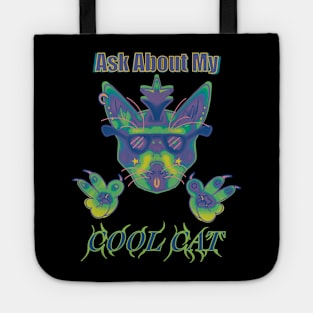 Mardi Gras Ask About My Cool Cat Tote