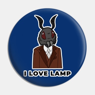 Mothman Love Lamp Pin
