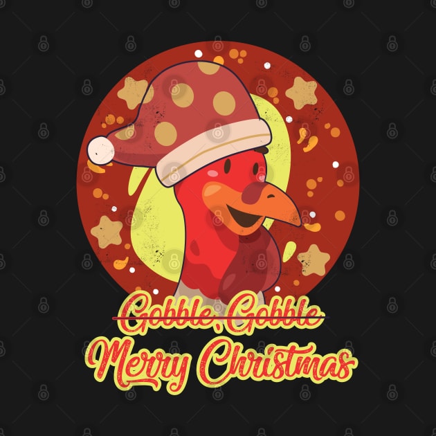 Gobble Gobble Turkey Merry Christmas by alcoshirts