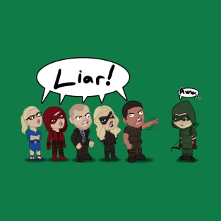 The CW's Arrow - Condensed T-Shirt