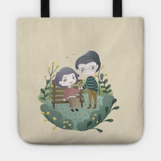 Sharing is caring Tote