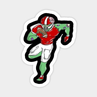 Rugby American Football Sport USA Gridiron Football Gift Magnet