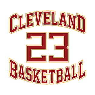 Cleveland Basketball Number 23 T-Shirt