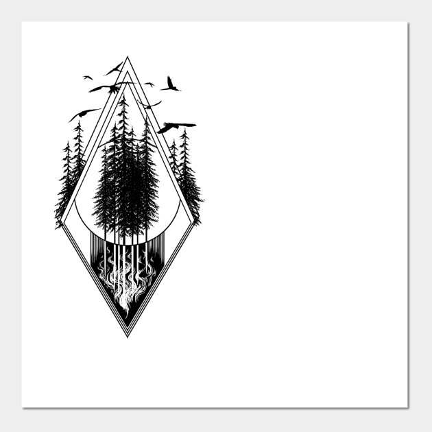 Tattoo Nature Tattoo Design Posters And Art Prints Teepublic