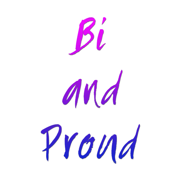 Bi and Proud by Caliel