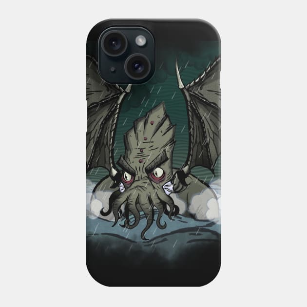 Cthulhu Phone Case by Fra3guitars