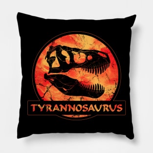 Tyrannosaurus Rex fossil skull Pillow