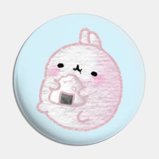 Cute rabbit sushi Pin