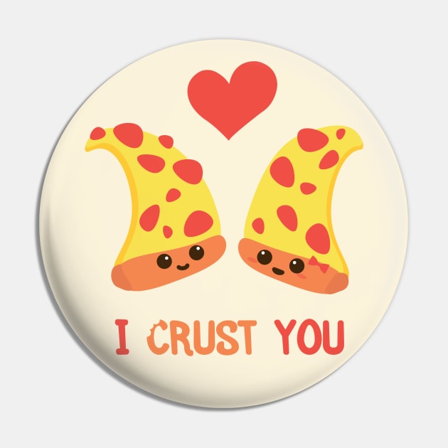 Pizza Slice Couple | Valentine's Day | Romantic Gift Ideas Pin by Fluffy-Vectors