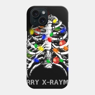 Merry X-raymas T-shirt Funny Christmas Gift Phone Case