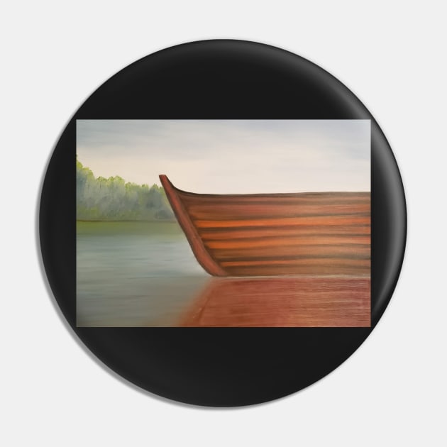 boat on water oil painting Pin by Tabitha Kremesec 