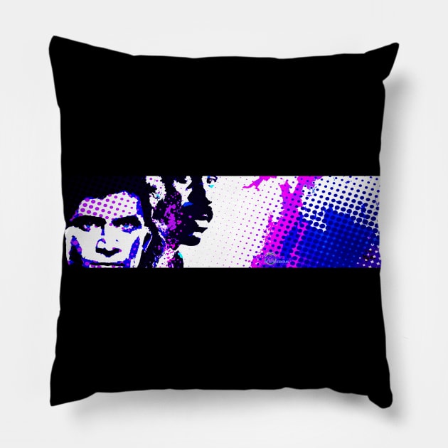 letterbox riggs and murtaugh alternate Pillow by EnceladusWaters