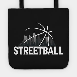 Streetball Skyline - for streetbasket player Tote