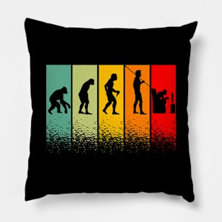 Evolution gamer cadeau humour Ado Gaming Pillow