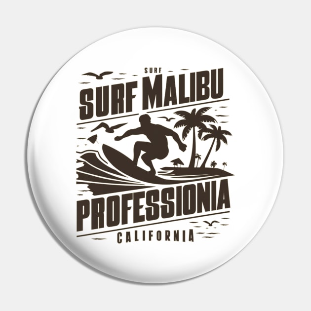 Arte Vintage, Surf en Malibú, California Pin by Retro-Vintage0