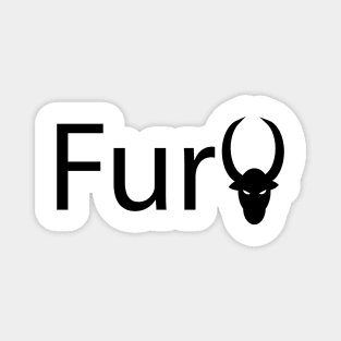 Fury artistic design Magnet