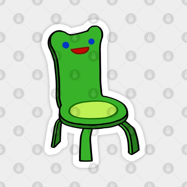 AC froggy chair Magnet by ballooonfish