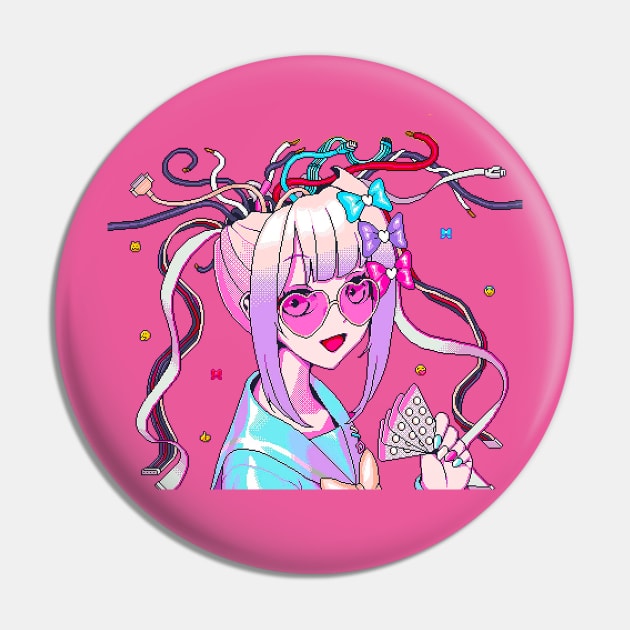 Needy Streamer Overload Pin by hidexmian