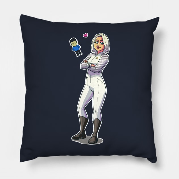 Nurse Chapel Pillow by krls