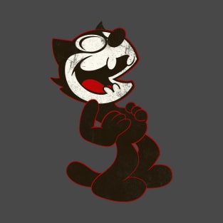 Vintage Original Felix the Cat Laughing T-Shirt