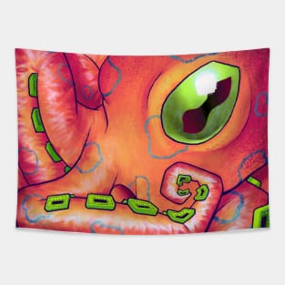 Octopus Cube Tapestry