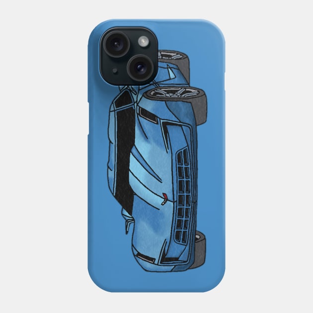 Corvette Stingray Concept Phone Case by Dwils7924