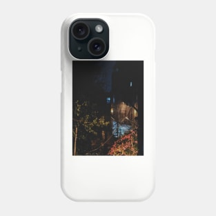 Street light in rain Phone Case