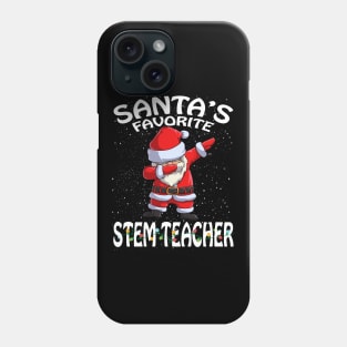 Santas Favorite Stem Teacher Christmas Phone Case