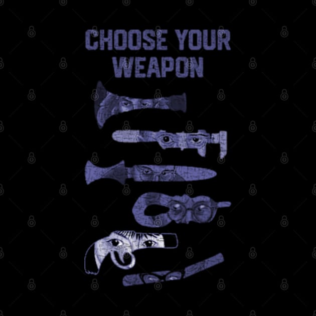 Choose Your Weapon Clue Movie by Viinlustraion