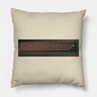 Boardroom Handies Pillow