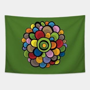 Spring Bubble Flower Tapestry