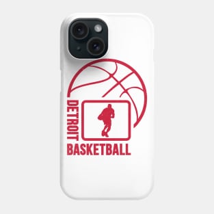 Detroit Basketball 02 Phone Case